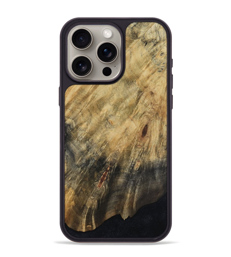 iPhone 15 Pro Max Wood Phone Case - Meaghan (Wood Burl, 817649)