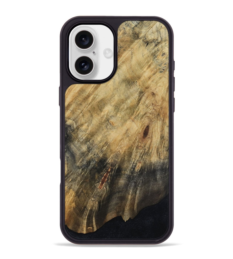 iPhone 16 Plus Wood Phone Case - Meaghan (Wood Burl, 817649)