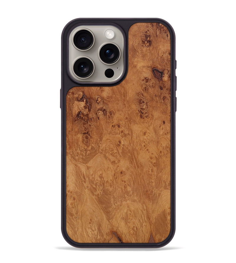 iPhone 15 Pro Max Wood Phone Case - Zola (Wood Burl, 817650)