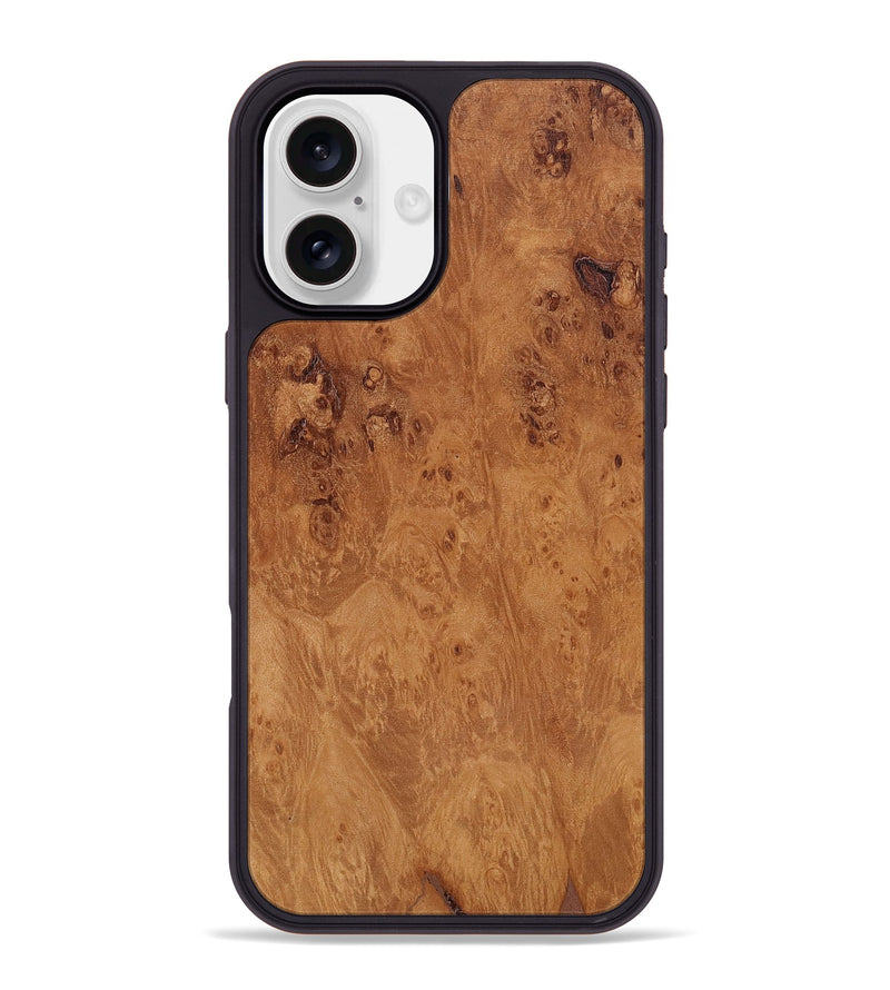 iPhone 16 Plus Wood Phone Case - Zola (Wood Burl, 817650)