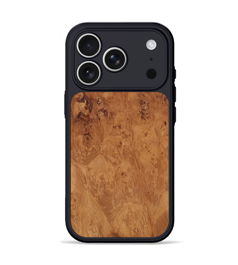 iPhone 17 Pro Wood Phone Case - Zola (Wood Burl, 817650)