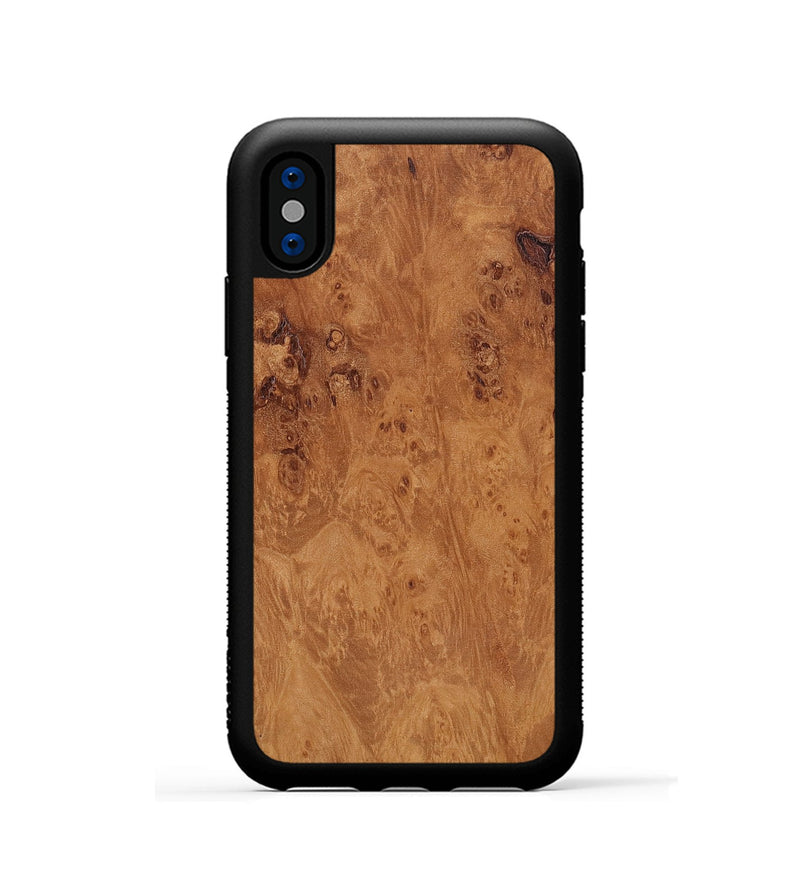 iPhone Xs Wood Phone Case - Zola (Wood Burl, 817650)