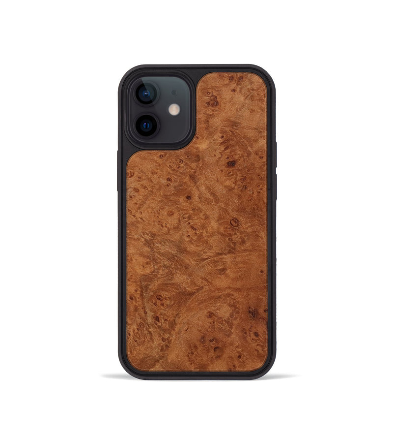 iPhone 12 mini Wood Phone Case - Dave (Wood Burl, 817651)