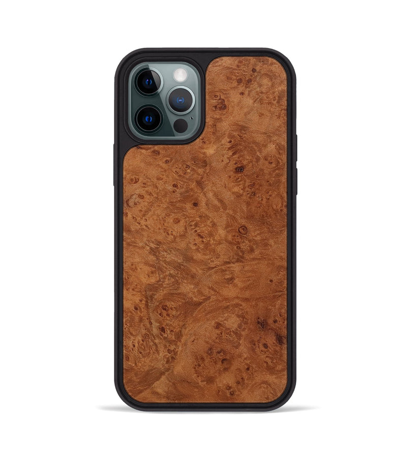 iPhone 12 Pro Wood Phone Case - Dave (Wood Burl, 817651)