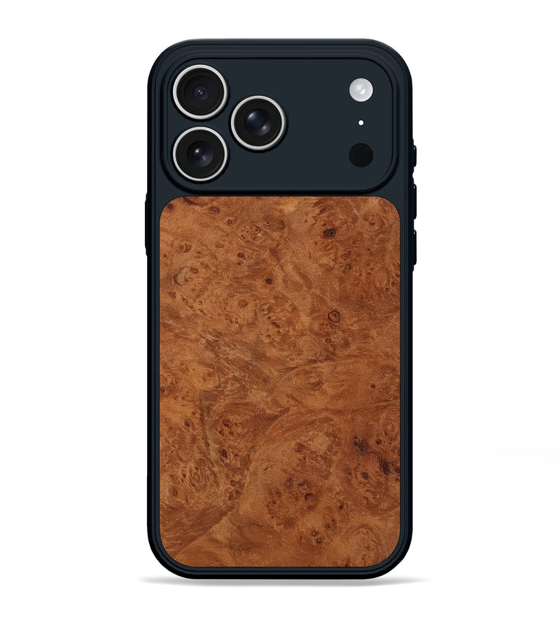 iPhone 17 Pro Max Wood Phone Case - Dave (Wood Burl, 817651)