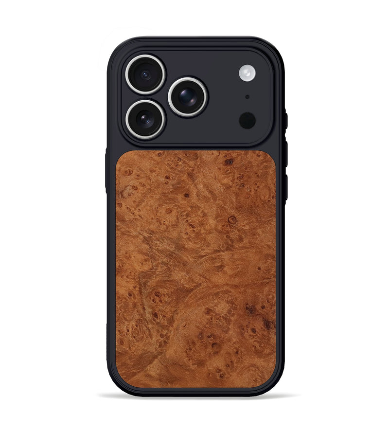 iPhone 17 Pro Wood Phone Case - Dave (Wood Burl, 817651)