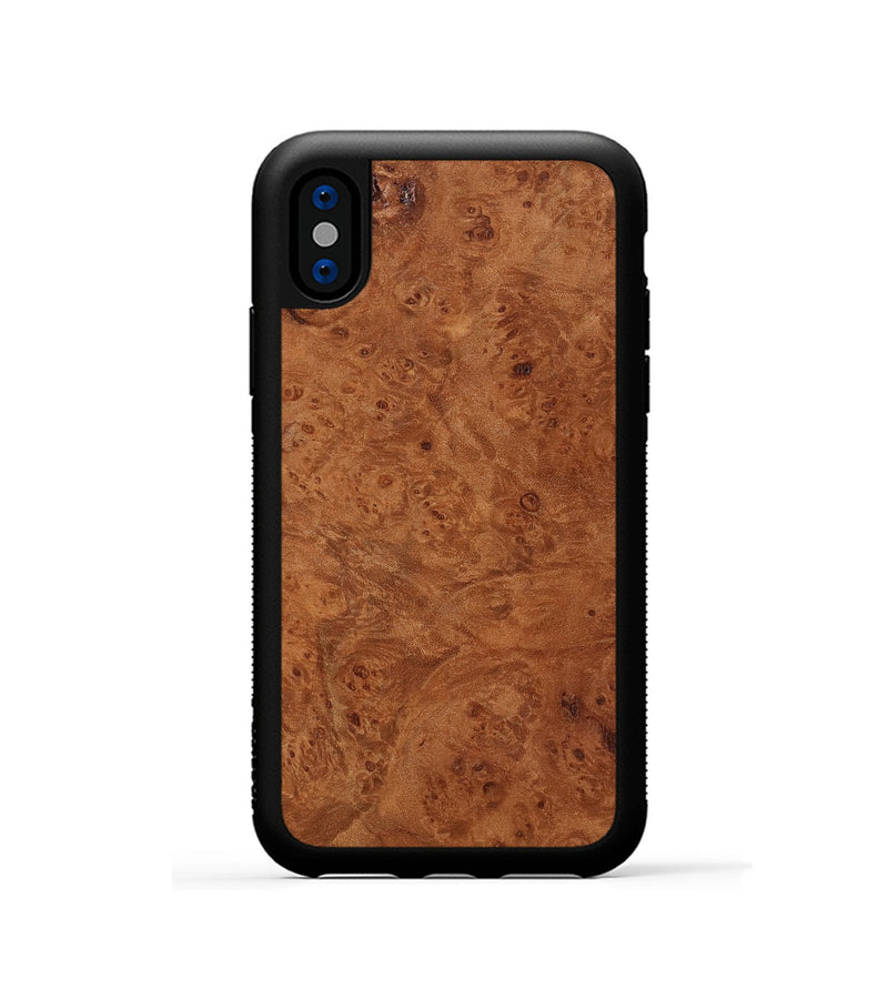 iPhone Xs Wood Phone Case - Dave (Wood Burl, 817651)