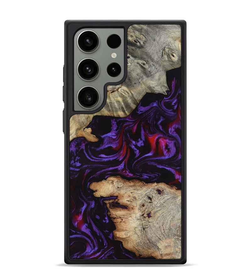 Galaxy S24 Ultra Wood Phone Case - Amelie (Purple, 817652)