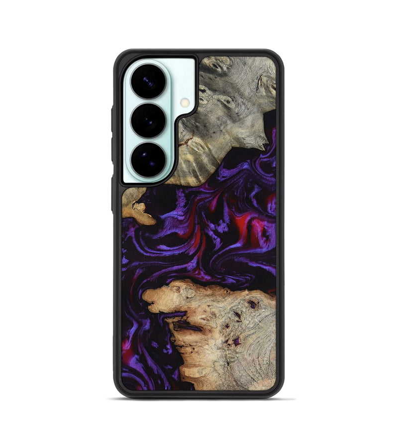 Galaxy S26 Wood Phone Case - Amelie (Purple, 817652)