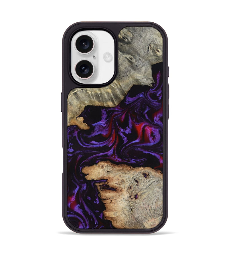 iPhone 17 Wood Phone Case - Amelie (Purple, 817652)