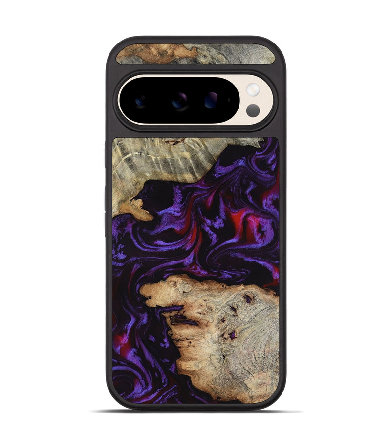 Pixel 10 Wood Phone Case - Amelie (Purple, 817652)