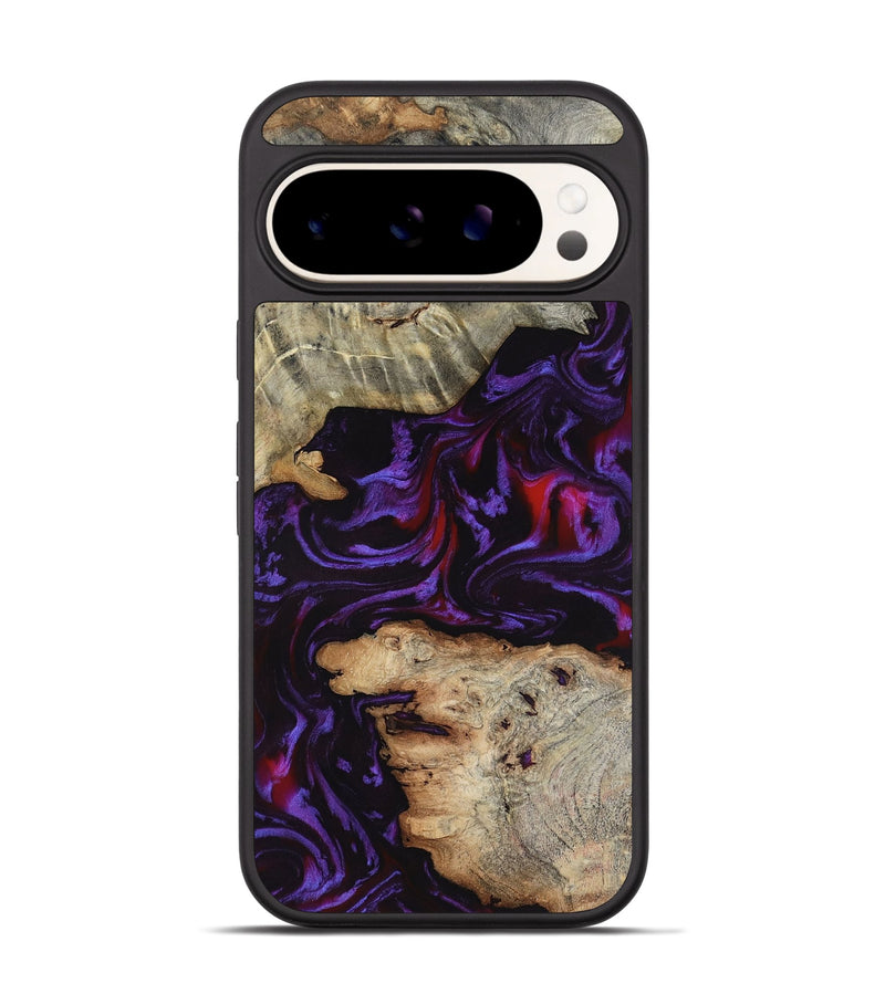 Pixel 9 Pro Wood Phone Case - Amelie (Purple, 817652)