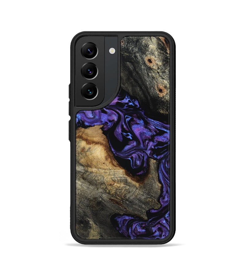 Galaxy S22 Wood Phone Case - Maira (Purple, 817653)