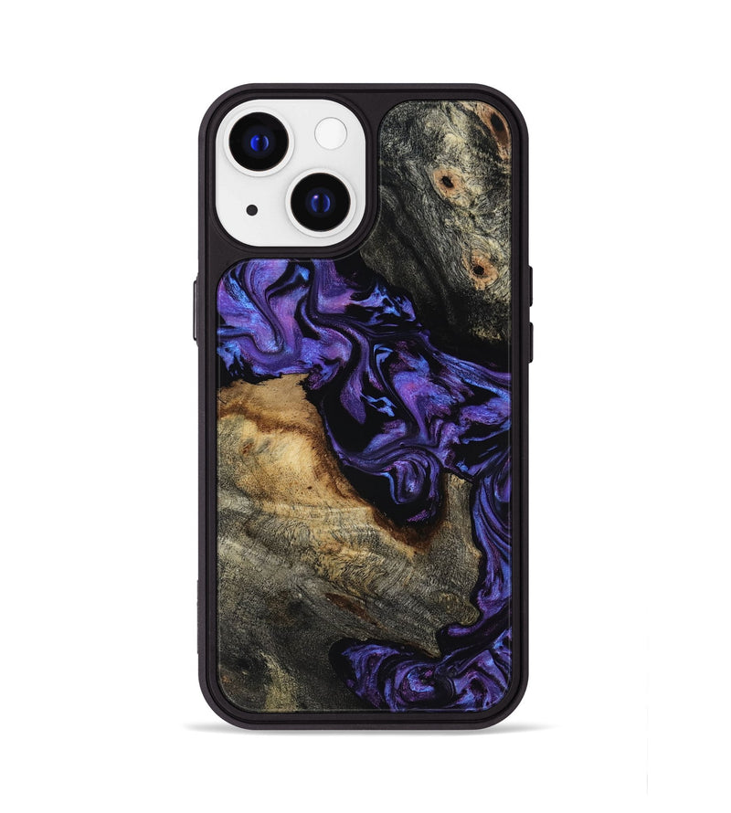 iPhone 13 Wood Phone Case - Maira (Purple, 817653)