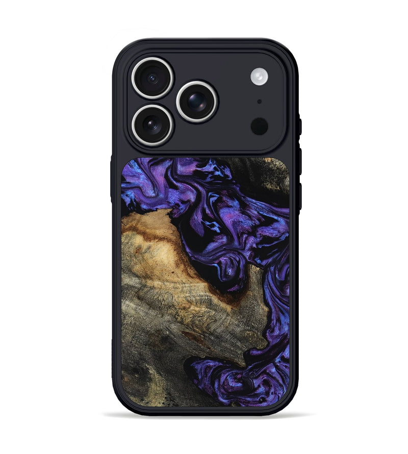 iPhone 17 Pro Wood Phone Case - Maira (Purple, 817653)