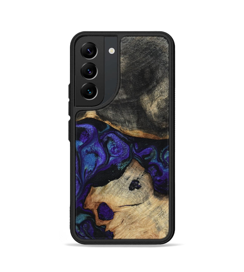 Galaxy S22 Wood Phone Case - Eris (Purple, 817654)