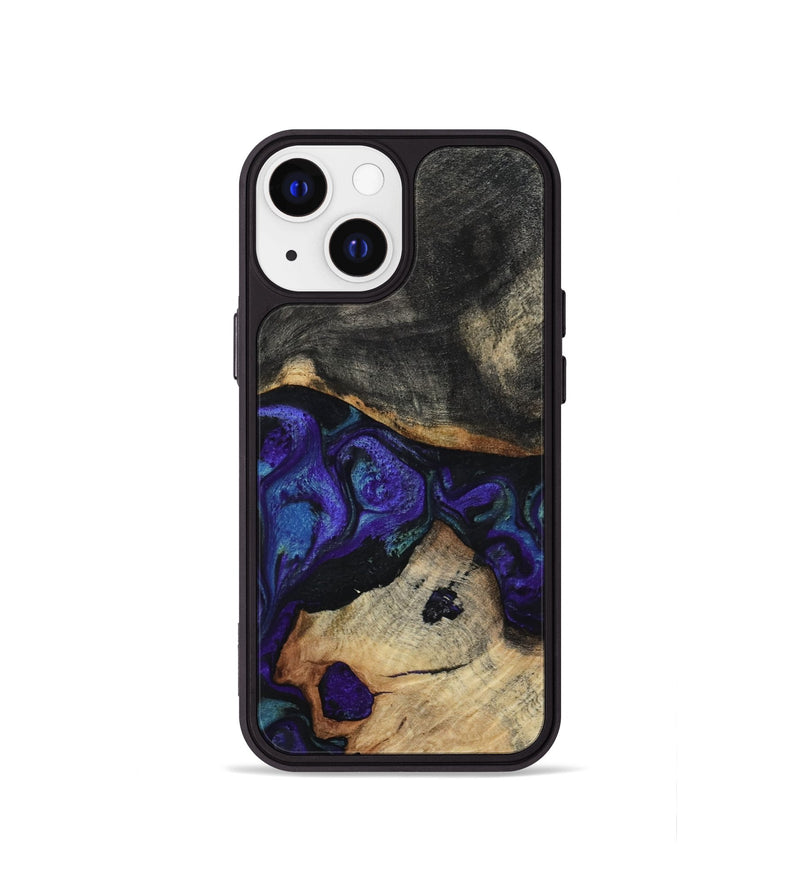 iPhone 13 mini Wood Phone Case - Eris (Purple, 817654)