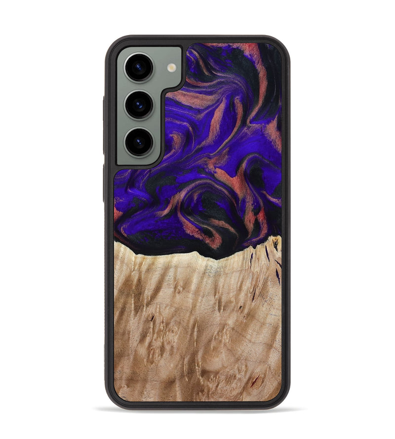 Galaxy S23 Plus Wood Phone Case - Marques (Purple, 817655)