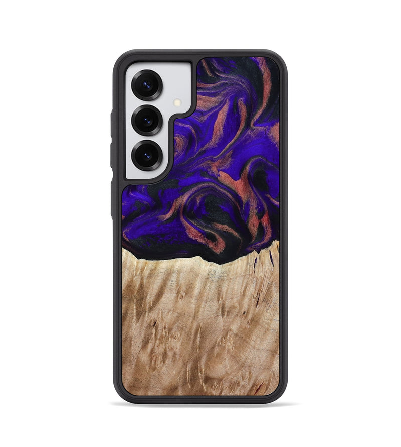 Galaxy S25 Wood Phone Case - Marques (Purple, 817655)
