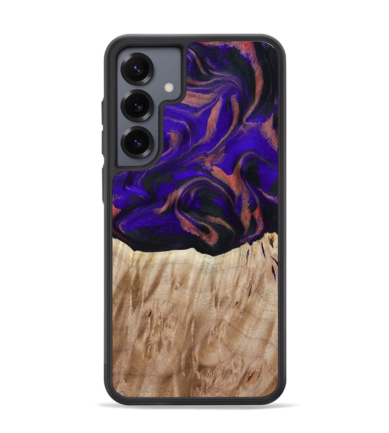 Galaxy S25 Plus Wood Phone Case - Marques (Purple, 817655)