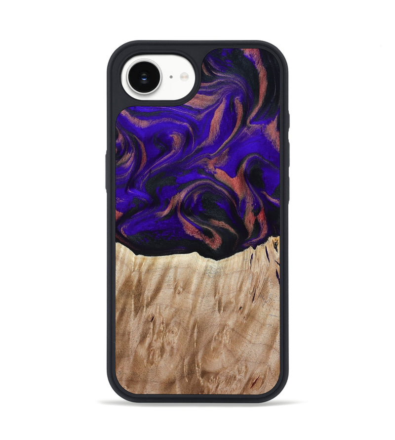 iPhone 16e Wood Phone Case - Marques (Purple, 817655)