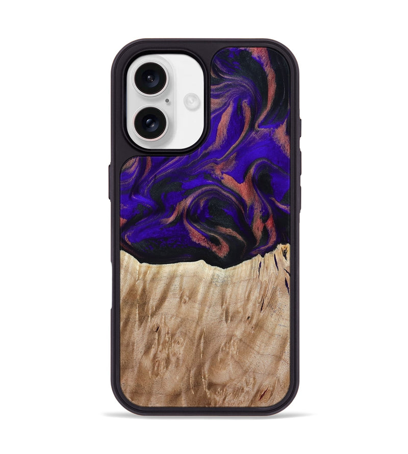 iPhone 17 Wood Phone Case - Marques (Purple, 817655)