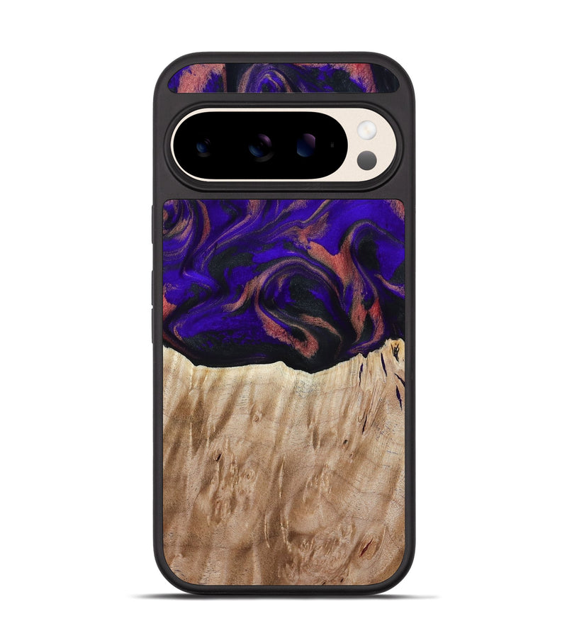 Pixel 10 Wood Phone Case - Marques (Purple, 817655)