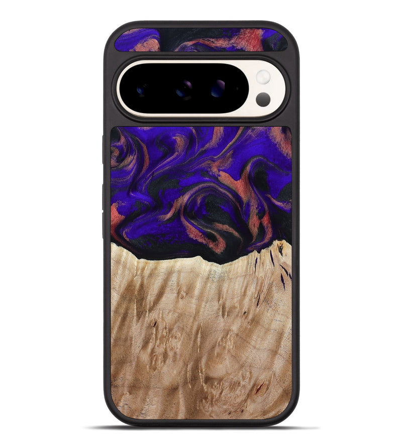 Pixel 9 Pro XL Wood Phone Case - Marques (Purple, 817655)