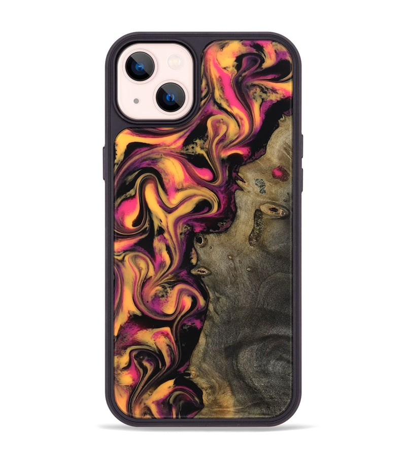 iPhone 14 Plus Wood Phone Case - Jadyn (Neon, 817656)