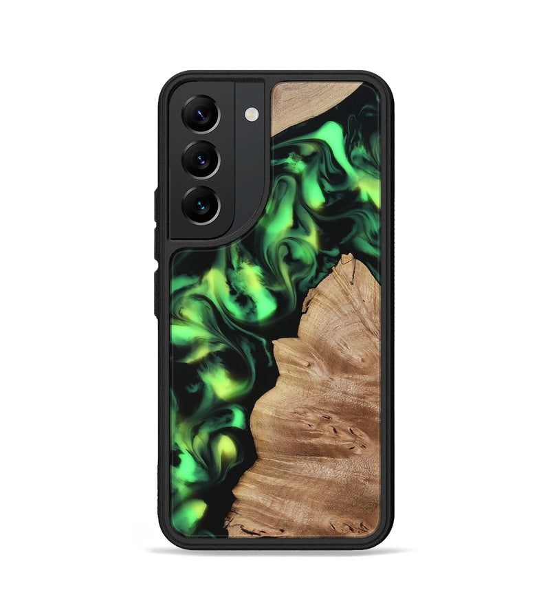 Galaxy S22 Wood Phone Case - Sherry (Neon, 817657)