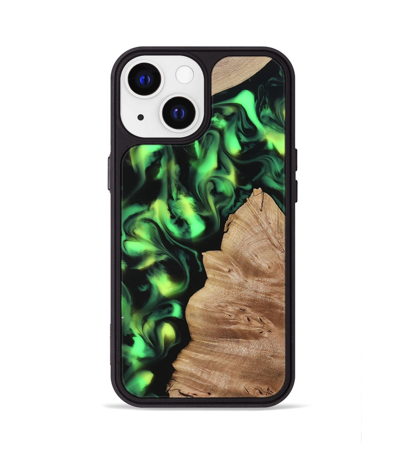 iPhone 13 Wood Phone Case - Sherry (Neon, 817657)
