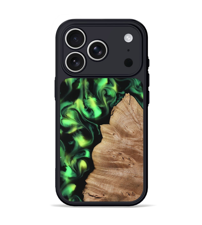 iPhone 17 Pro Wood Phone Case - Sherry (Neon, 817657)