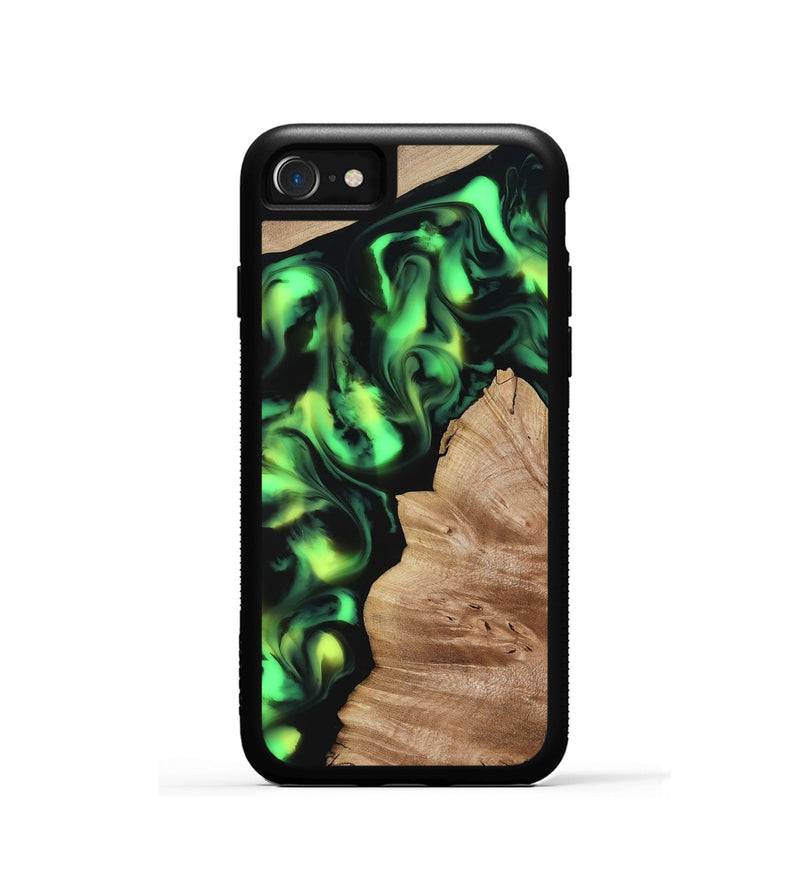 iPhone SE Wood Phone Case - Sherry (Neon, 817657)