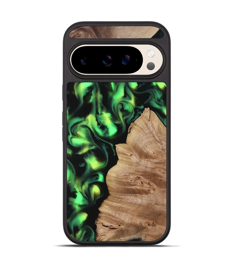 Pixel 10 Wood Phone Case - Sherry (Neon, 817657)