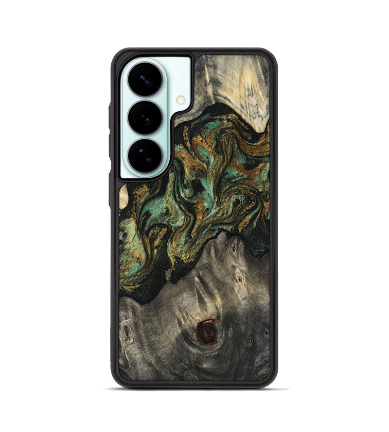 Galaxy S26 Wood Phone Case - Rowen (Green, 817658)