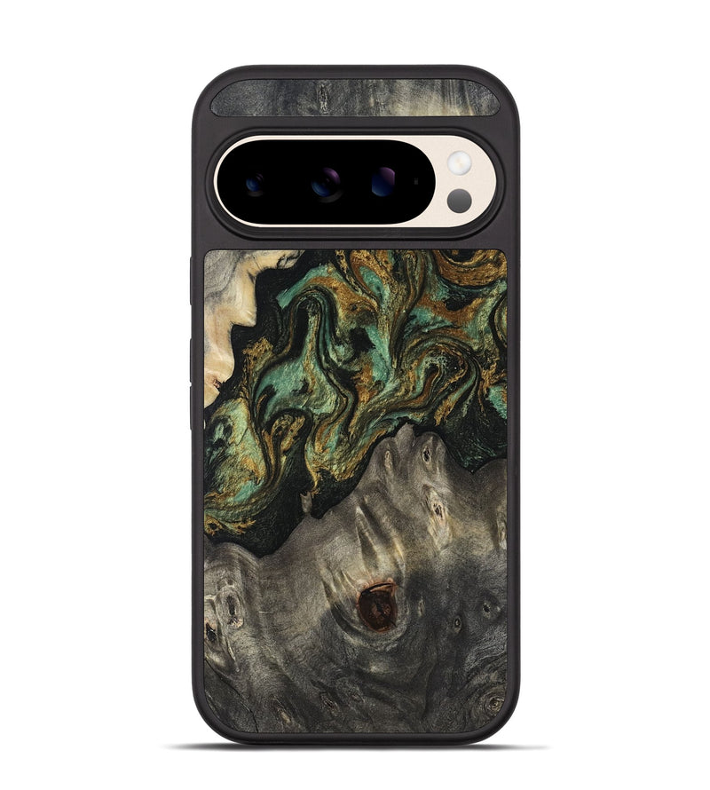 Pixel 10 Wood Phone Case - Rowen (Green, 817658)