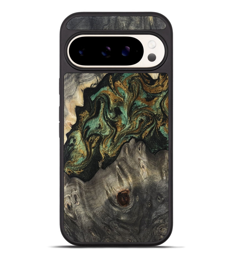 Pixel 9 Pro XL Wood Phone Case - Rowen (Green, 817658)
