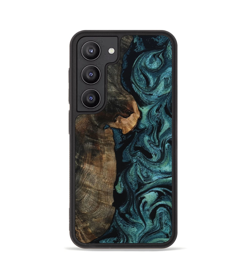 Galaxy S23 Wood Phone Case - Kristen (Green, 817659)