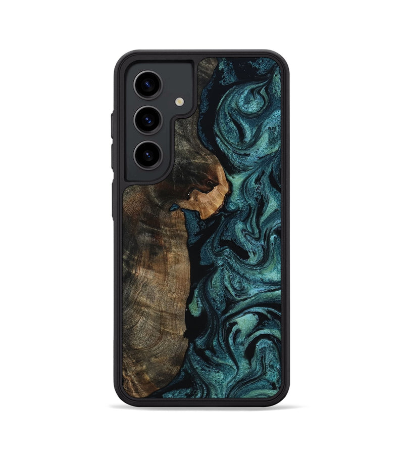 Galaxy S24 Wood Phone Case - Kristen (Green, 817659)