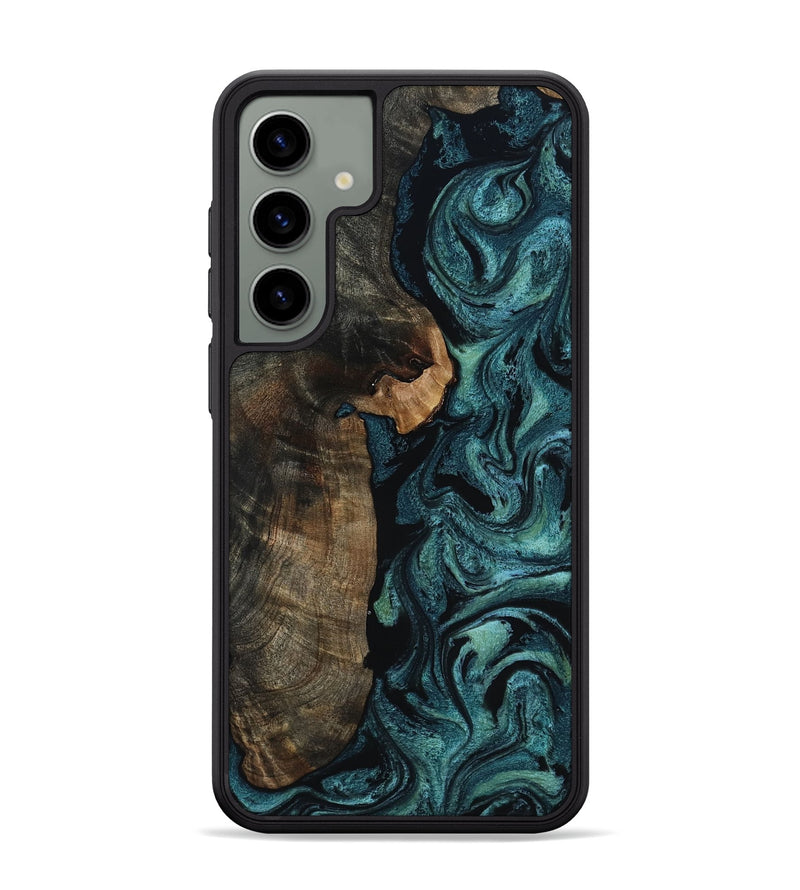 Galaxy S24 Plus Wood Phone Case - Kristen (Green, 817659)