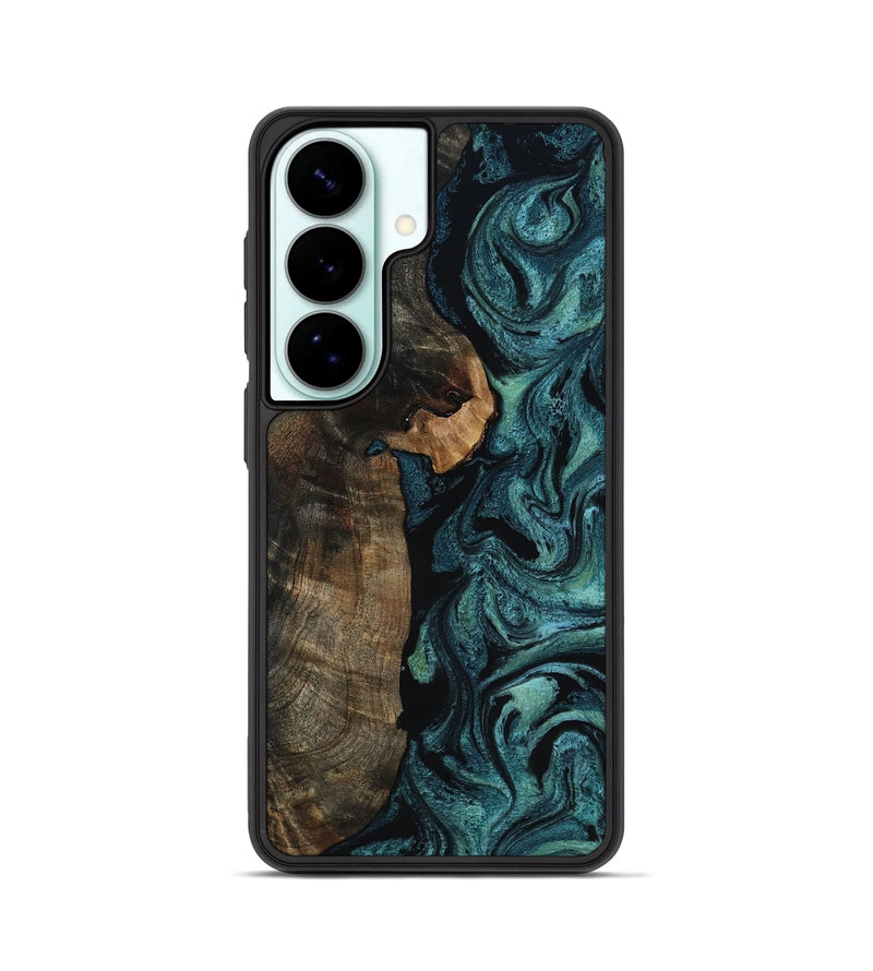 Galaxy S26 Wood Phone Case - Kristen (Green, 817659)