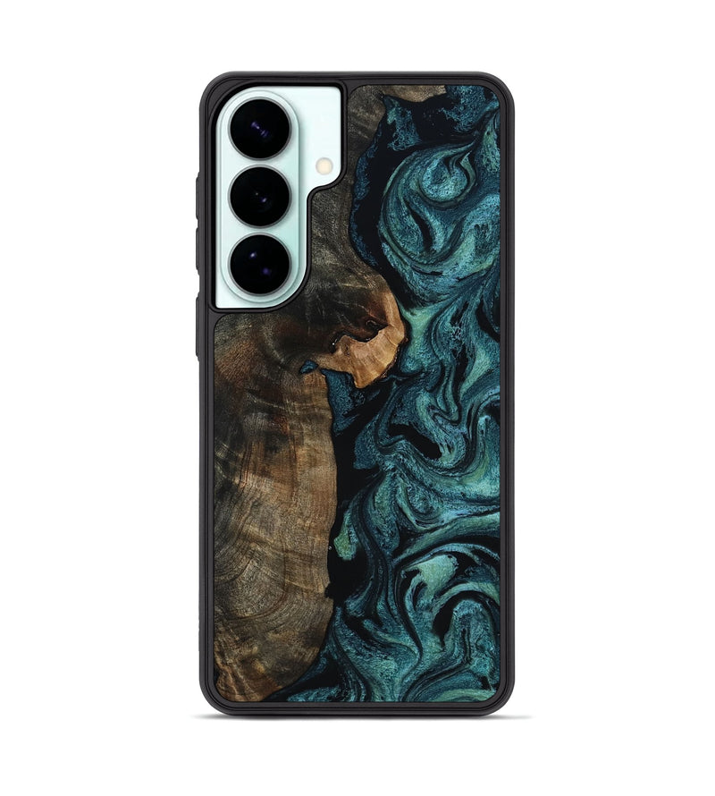 Galaxy S26 Plus Wood Phone Case - Kristen (Green, 817659)