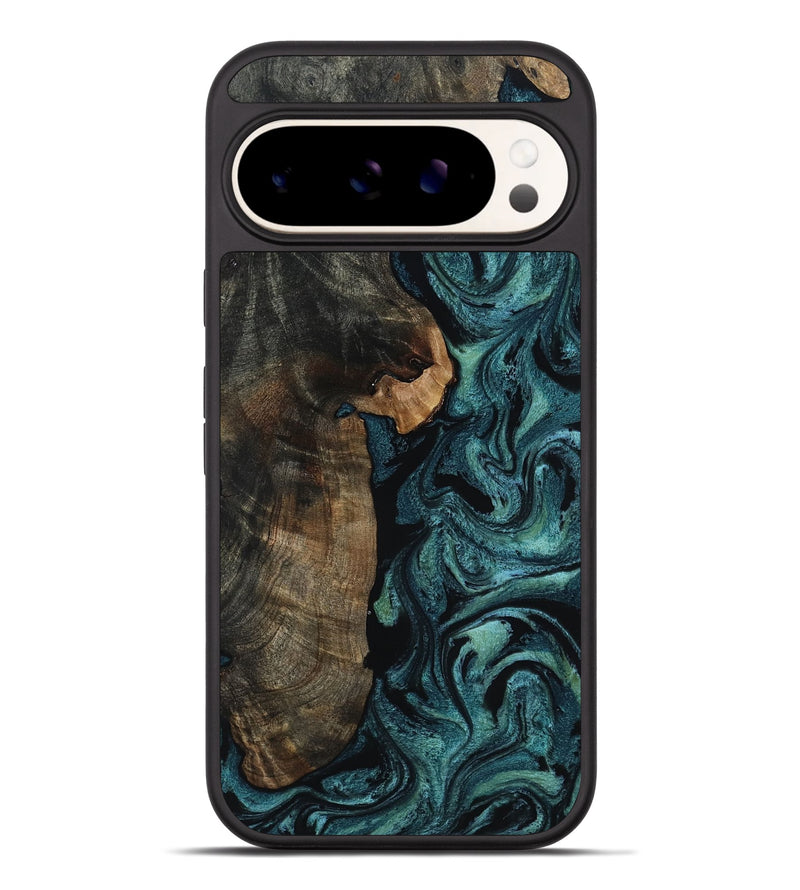 Pixel 9 Pro XL Wood Phone Case - Kristen (Green, 817659)