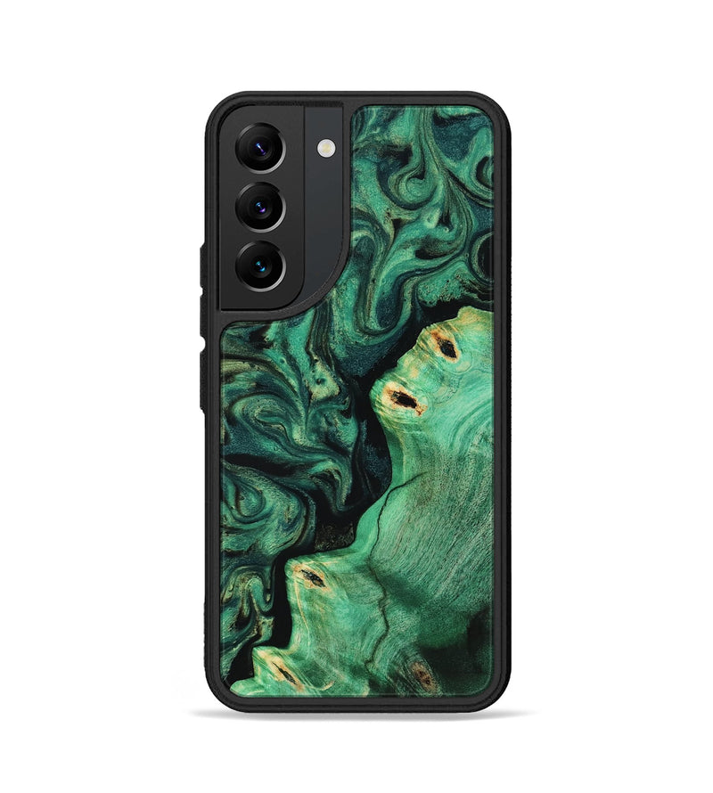 Galaxy S22 Wood Phone Case - Magnus (Green, 817660)
