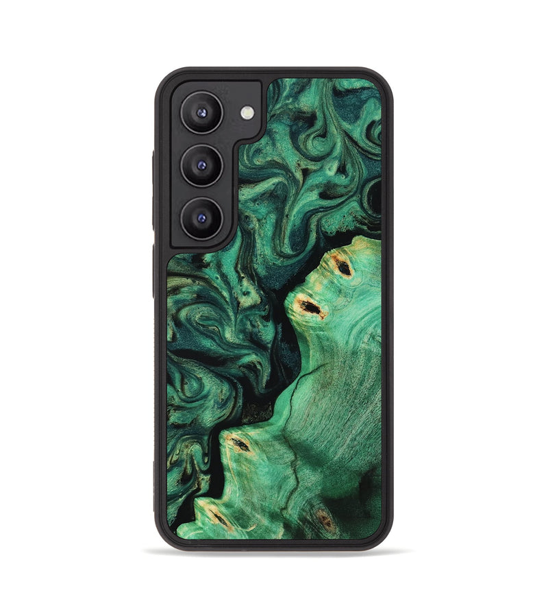 Galaxy S23 Wood Phone Case - Magnus (Green, 817660)
