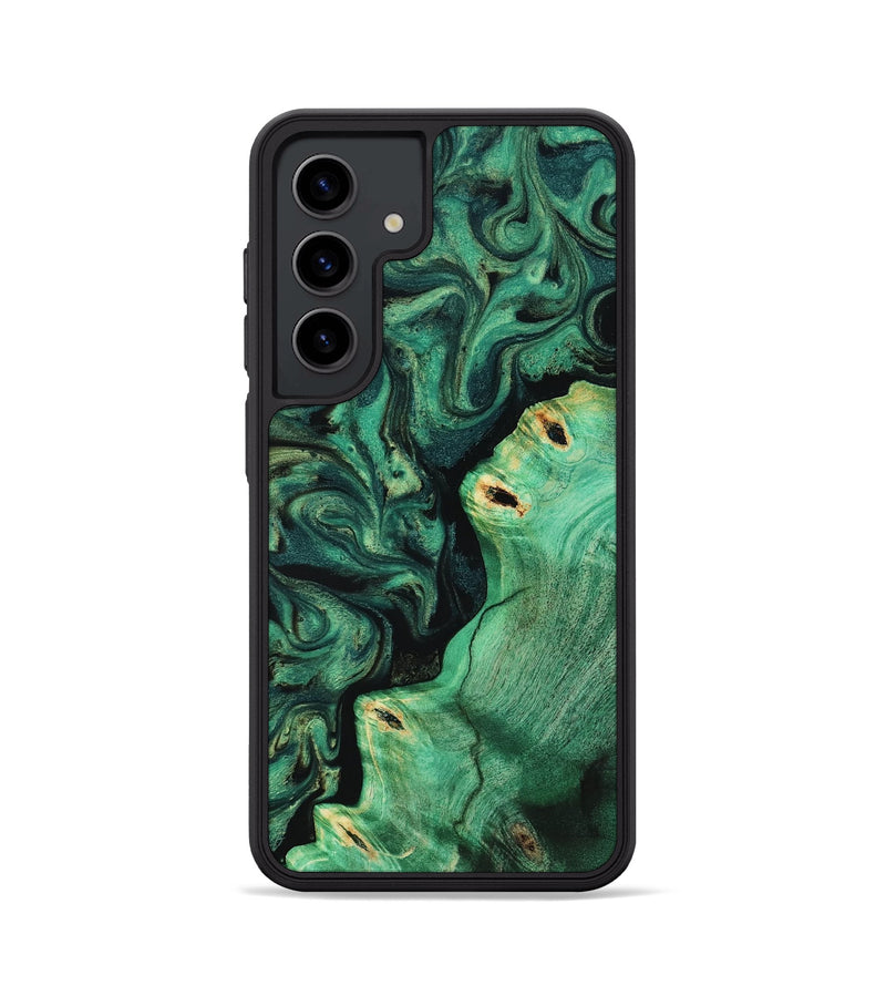 Galaxy S24 Wood Phone Case - Magnus (Green, 817660)