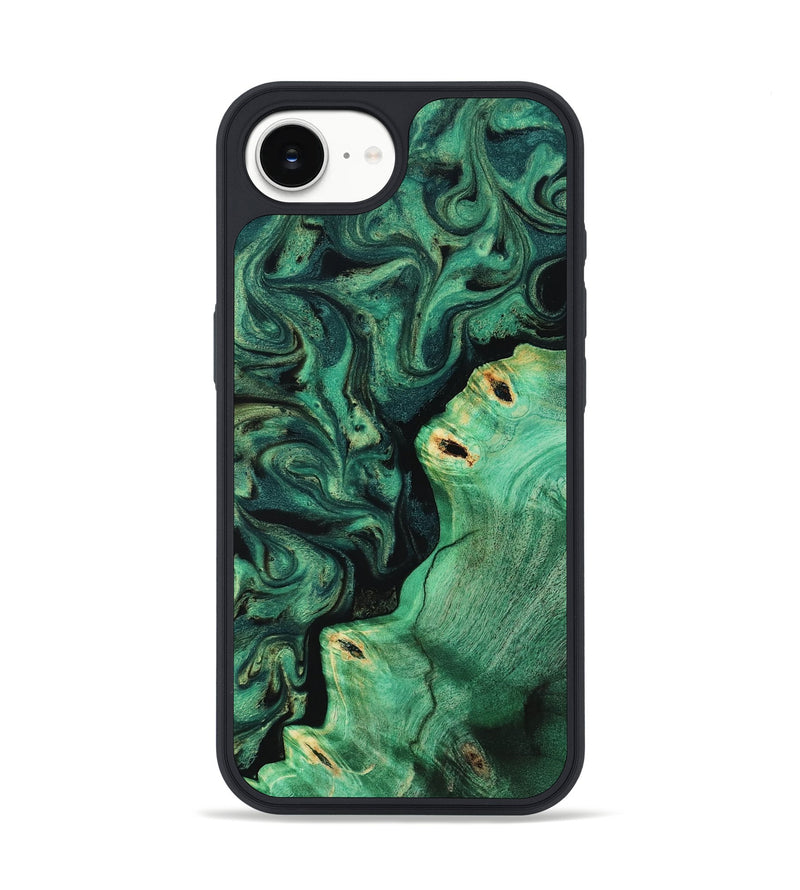 iPhone 16e Wood Phone Case - Magnus (Green, 817660)