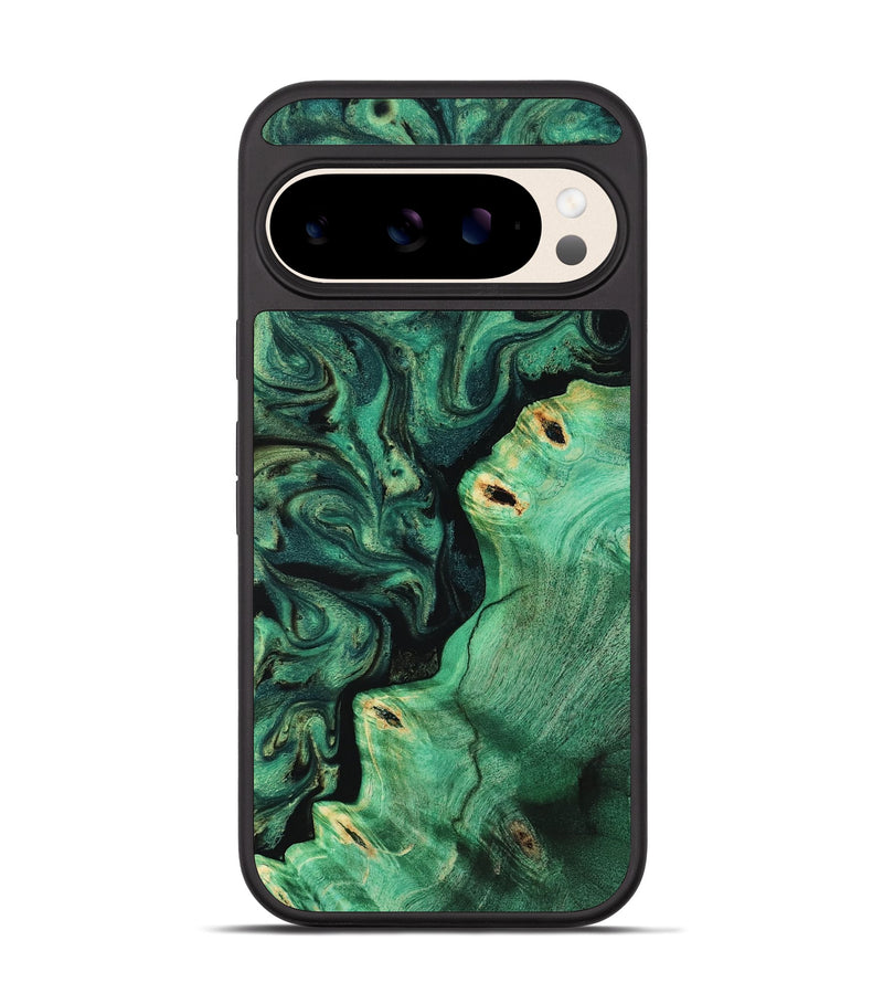 Pixel 10 Wood Phone Case - Magnus (Green, 817660)