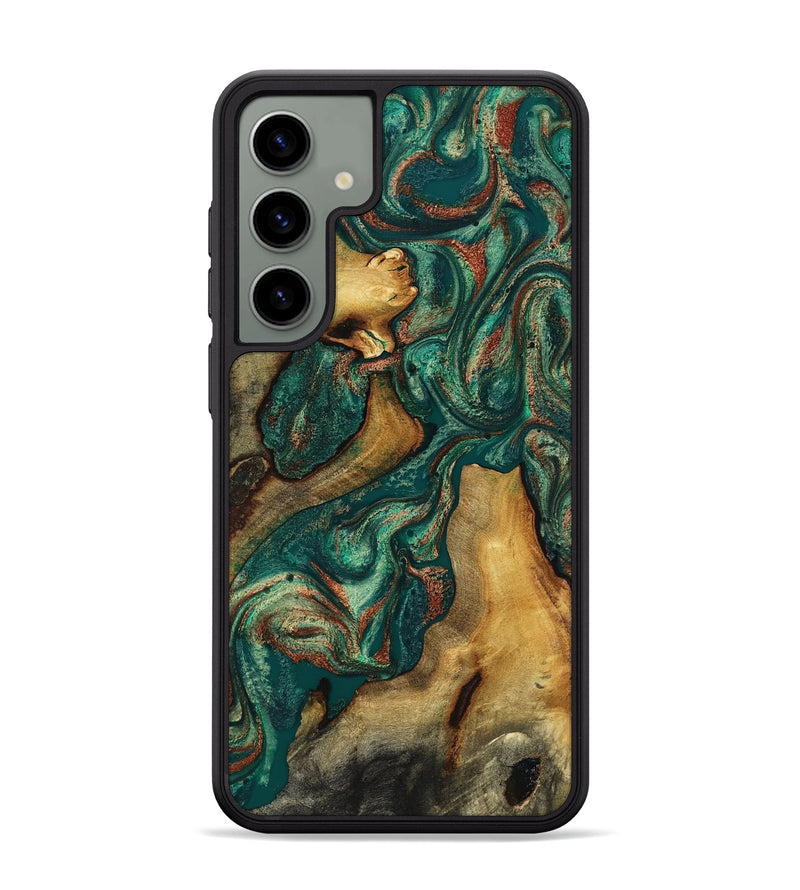 Galaxy S24 Plus Wood Phone Case - Jill (Green, 817661)