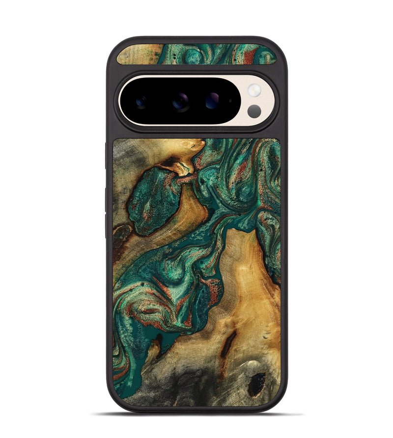 Pixel 10 Wood Phone Case - Jill (Green, 817661)